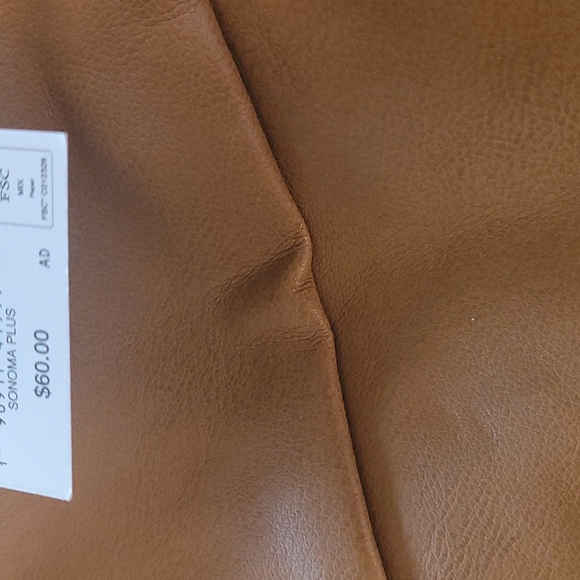 New Sonoma faux leather sizes 0X and 2X - Picture 5 of 7